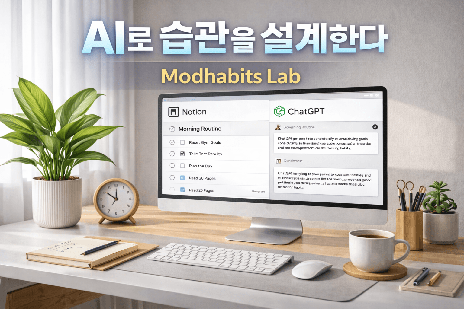 modhabits lab ai로 습관을 설계한다