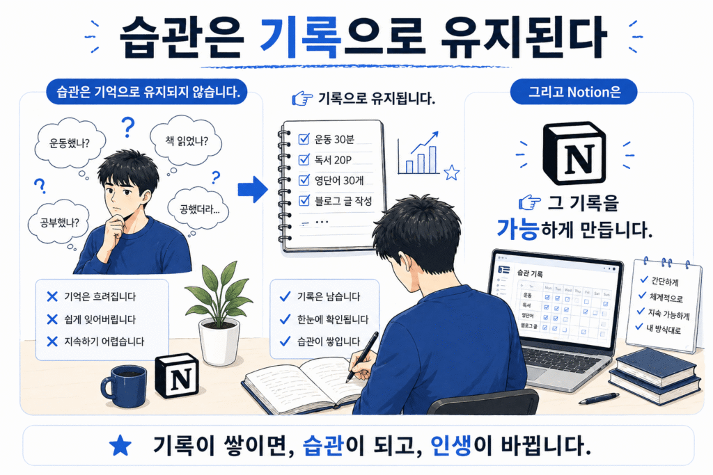 modhabits lab notion으로 습관 관리 시스템 만들기 3